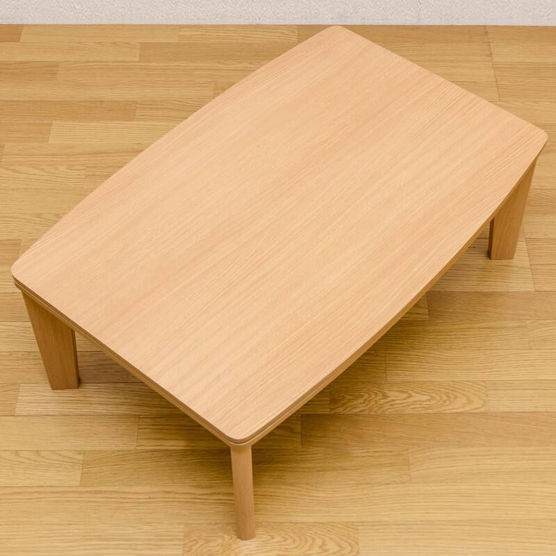 カジュアルコタツ アール天板 長方形 90x60 リバーシブル ローテーブル 座卓 コタツテーブル 炬燵テーブル リビングこたつ 暖房機器 こたつ本体のみ |  | 05