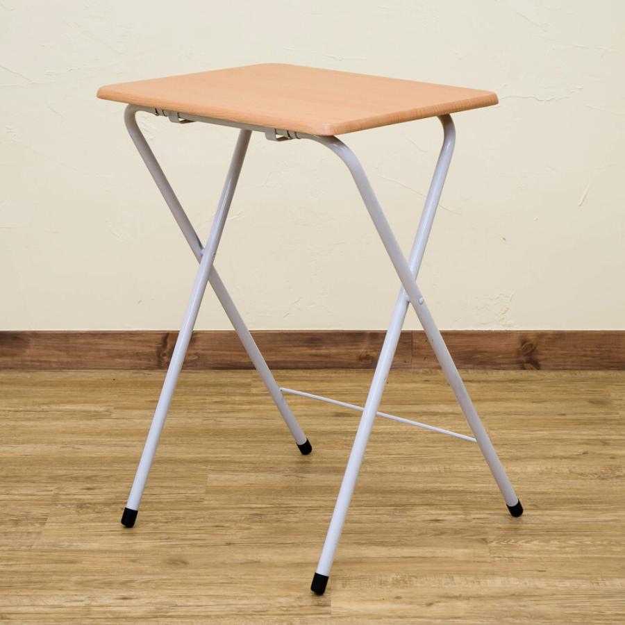 折りたたみミニテーブル ハイタイプ サイドテーブル ナイトテーブル ソファーサイド ベッドサイド キッチン リビング 折り畳みテーブルフォールディング 作業台 |  | 01
