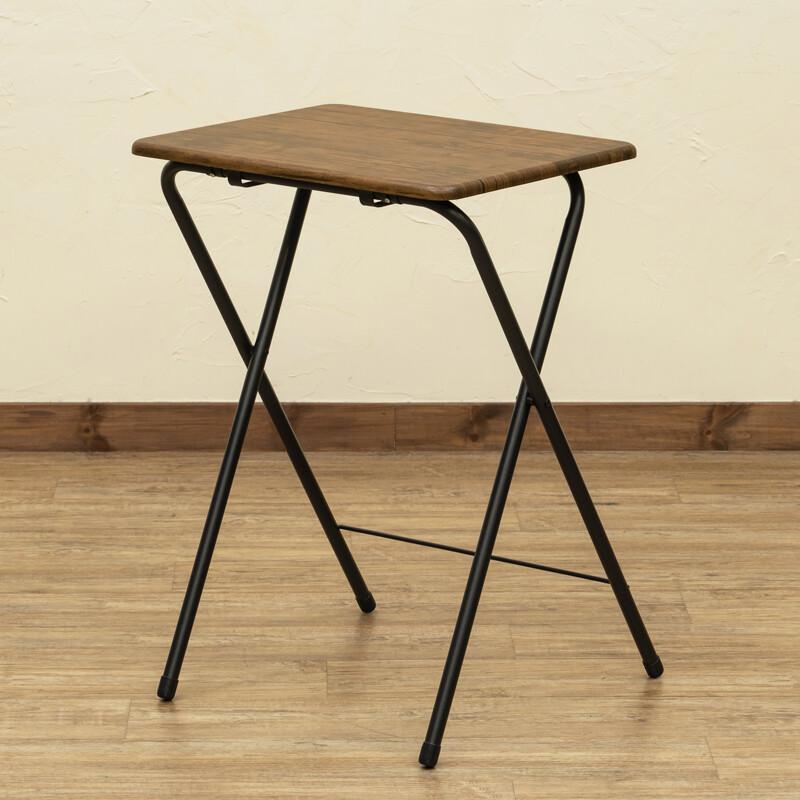 折りたたみミニテーブル ハイタイプ サイドテーブル ナイトテーブル ソファーサイド ベッドサイド キッチン リビング 折り畳みテーブルフォールディング 作業台 |  | 02