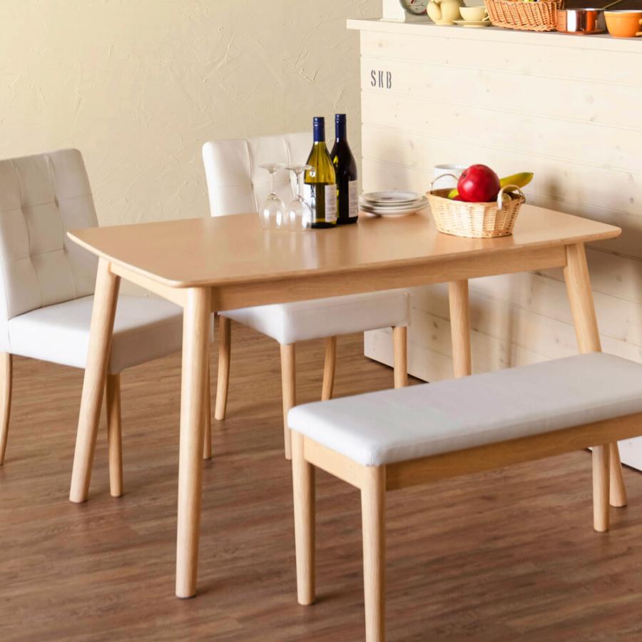 ダイニングテーブル単品 Sirius ダイニングテーブル 120x75cm 木製 4人掛け 4人がけ 四人がけ 4人用 食卓テーブル 机 ダイニング テーブル ナチュラル 幅120cm |  | 01