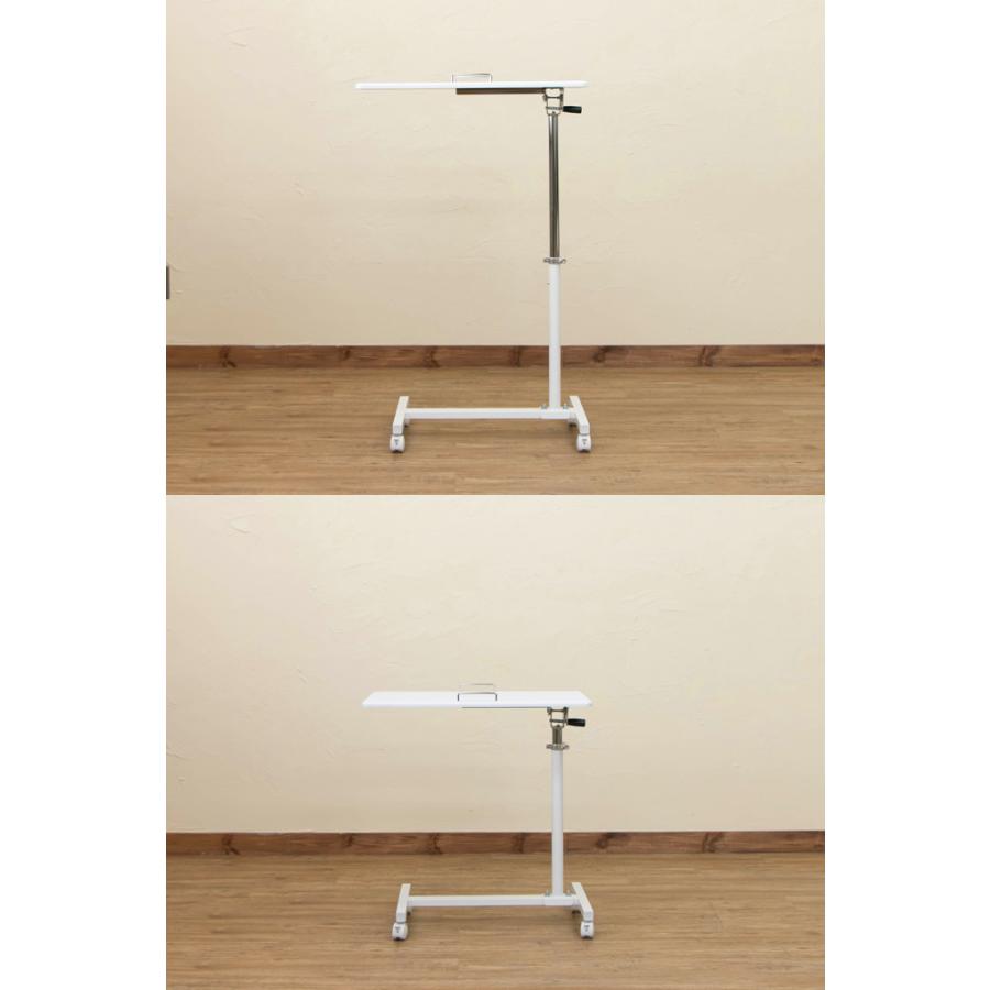 マルチサイドテーブル 角度 キャスター付き サイドテーブル ナイトテーブル 幅60cm 楽譜台 レシピ本 ソファーサイドテーブル ベッドサイドテーブル キッチン |  | 05