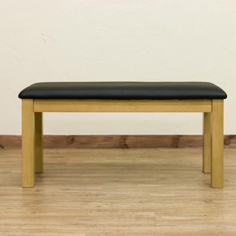 ダイニングベンチ チェアー イス 椅子 木製 二人掛け 2人掛け 二人 食卓椅子 スツール 長いす 長椅子 玄関 リビング 合成皮革 木製チェア |  | 04