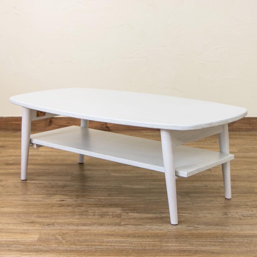 棚付折れ脚ローテーブル TRIM センターテーブル 座卓 リビングテーブル 木製 スチール ロータイプ作業台 収納付き 男前インテリア 書斎机 座卓 ワークテーブル |  | 04