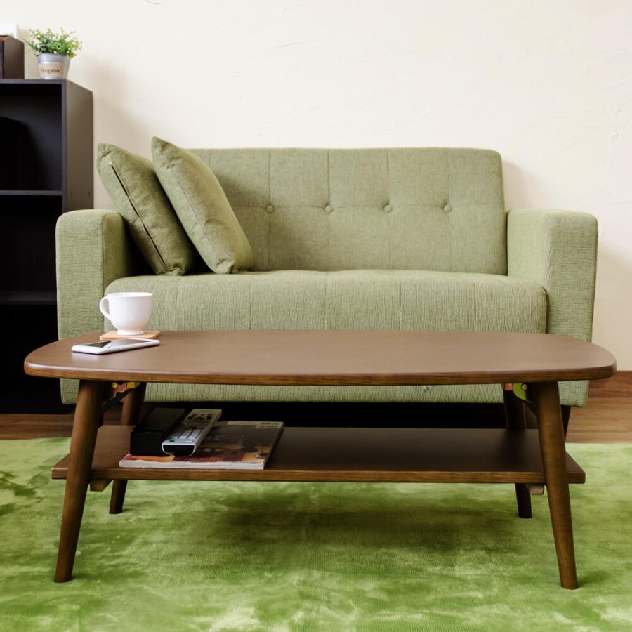 棚付折れ脚ローテーブル TRIM センターテーブル 座卓 リビングテーブル 木製 スチール ロータイプ作業台 収納付き 男前インテリア 書斎机 座卓 ワークテーブル |  | 08