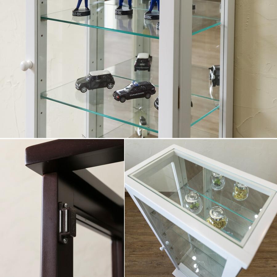 コレクションケース タテ型 ハイタイプ コレクションラック ディスプレイラック ガラスケース 収納ラック ディスプレイケース フィギュア アクセサリー ミラー |  | 05