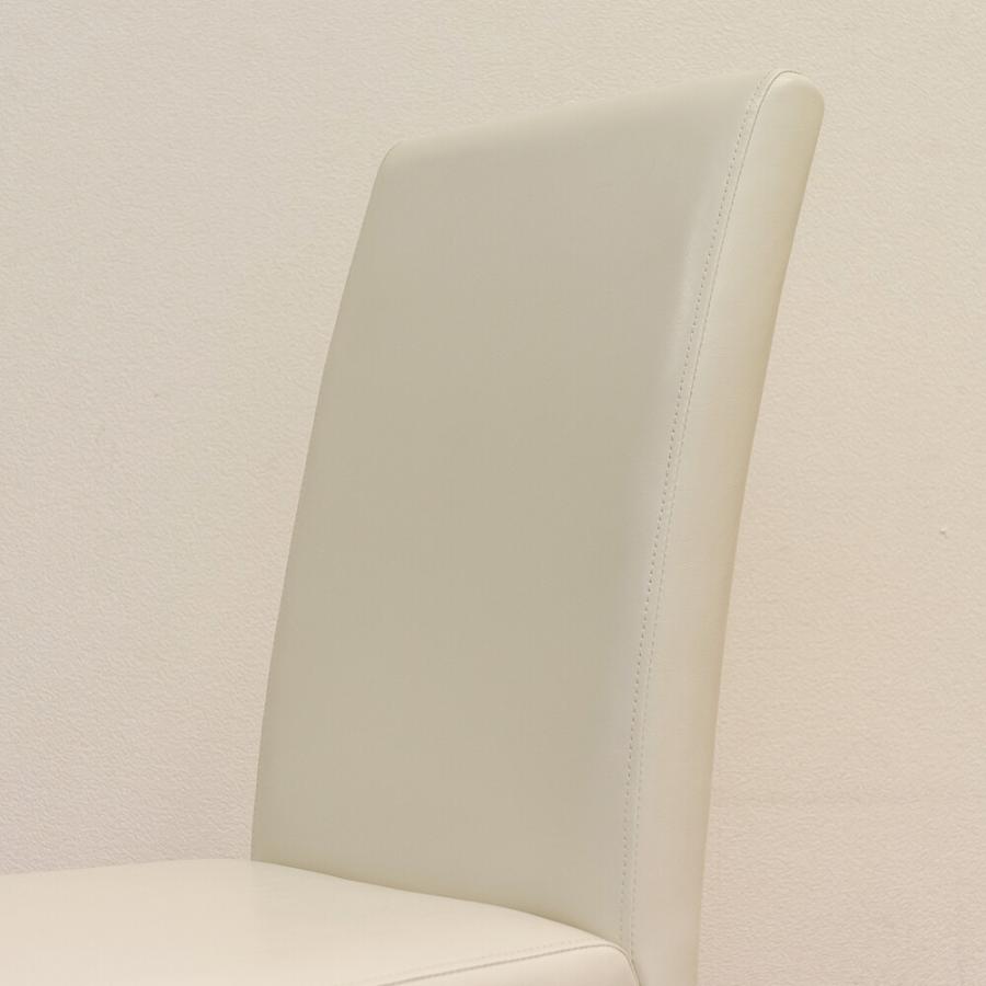 訳あり PUダイニングチェア 2脚入り ハイバック 2脚セット ダイニング 食卓椅子 イス 椅子 ダイニングチェアー チェアー レザー 合皮 アウトレット 背もたれ付き |  | 07