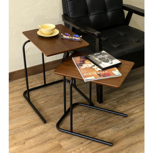 サイドテーブルセット Laang ナイトテーブル ソファーサイドテーブル ベッドサイドテーブル キッチン リビング スチール 寝室 ネストテーブル スチール アイアン |  | 01