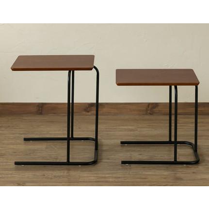 サイドテーブルセット Laang ナイトテーブル ソファーサイドテーブル ベッドサイドテーブル キッチン リビング スチール 寝室 ネストテーブル スチール アイアン |  | 03