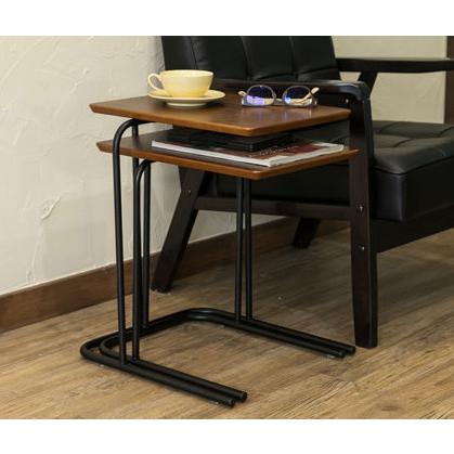 サイドテーブルセット Laang ナイトテーブル ソファーサイドテーブル ベッドサイドテーブル キッチン リビング スチール 寝室 ネストテーブル スチール アイアン |  | 06