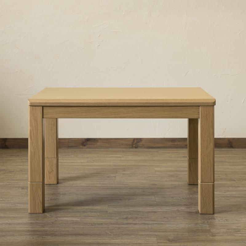 3段階継脚ダイニングコタツ 90×60 おしゃれ 家具調 カジュアル 高さ調整 長方形 和風 和室 モダン こたつテーブル 炬燵 |  | 04