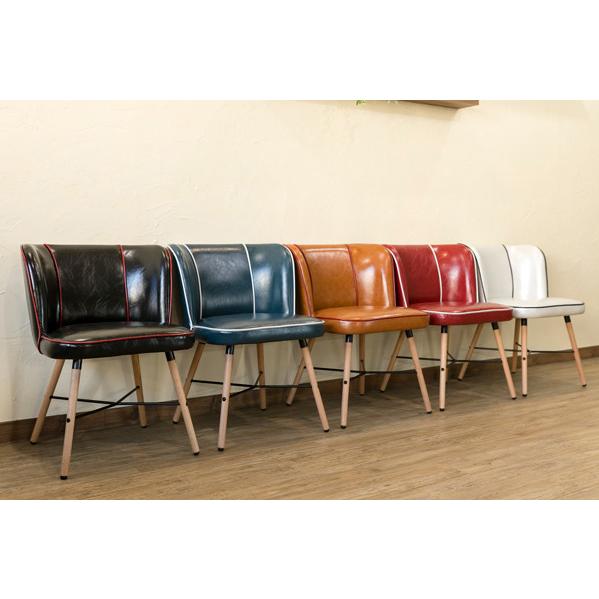 ダイニングチェア (1脚) Donovan ダイニング 食卓椅子 イス 椅子 ダイニングチェアー チェアー PUレザー 合皮 パソコンチェア リビングチェアー |  | 02