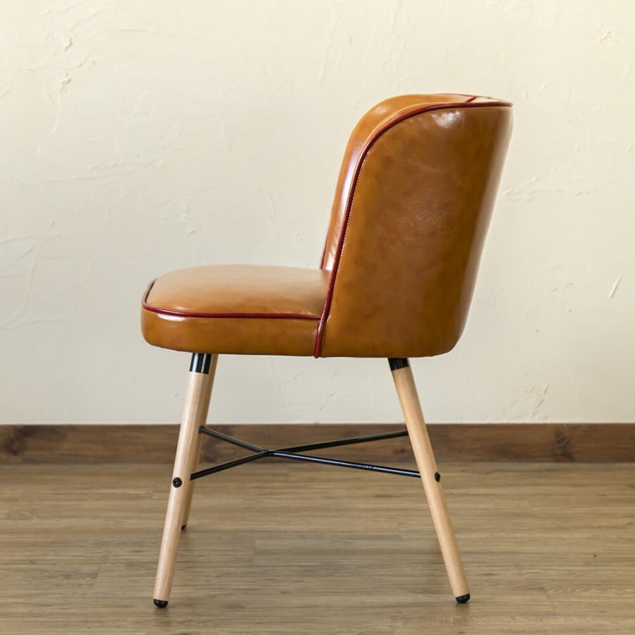 ダイニングチェア (1脚) Donovan ダイニング 食卓椅子 イス 椅子 ダイニングチェアー チェアー PUレザー 合皮 パソコンチェア リビングチェアー |  | 05