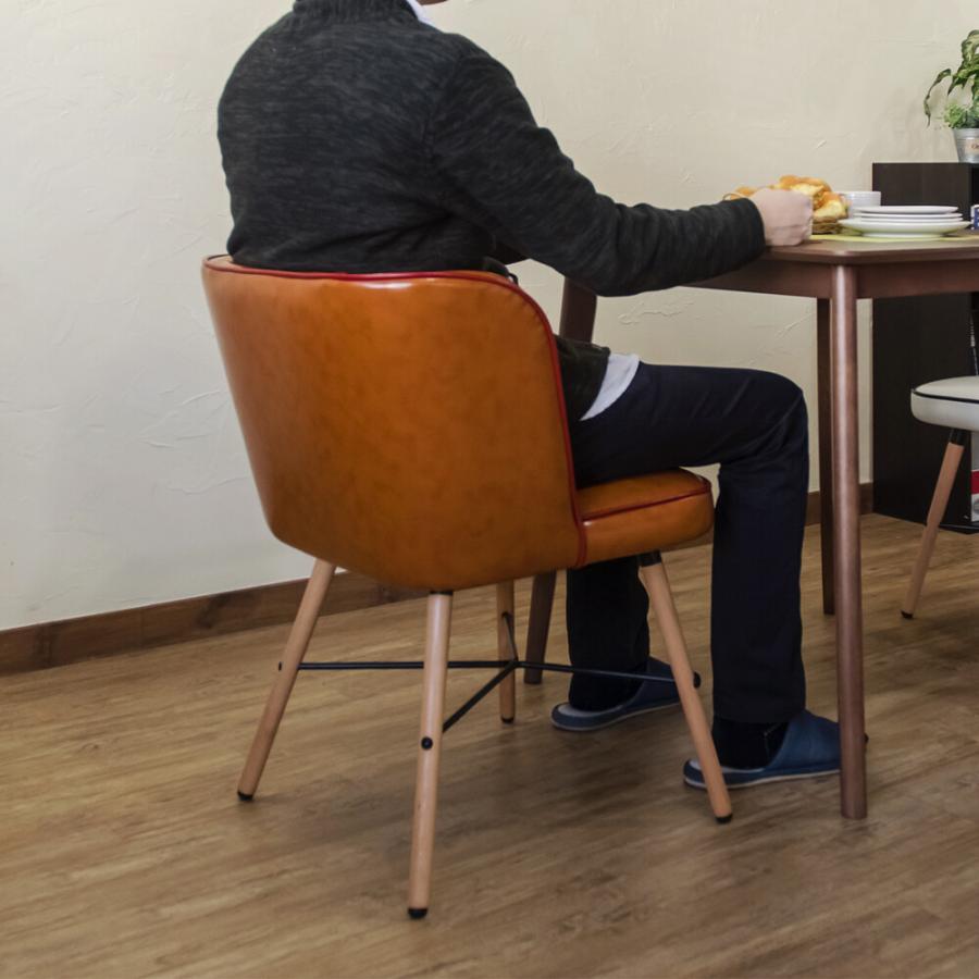 ダイニングチェア (1脚) Donovan ダイニング 食卓椅子 イス 椅子 ダイニングチェアー チェアー PUレザー 合皮 パソコンチェア リビングチェアー |  | 07