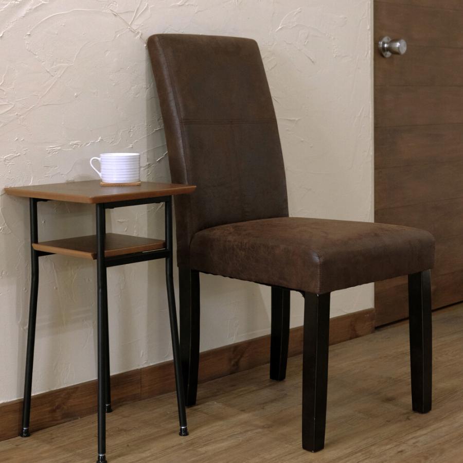 ヴィンテージ風 ダイニングチェア 2脚入り 2脚セット ダイニング 食卓椅子 イス 椅子 ダイニングチェアー チェアー レザー 合皮 西海岸 背もたれ付き 高級感 |  | 02