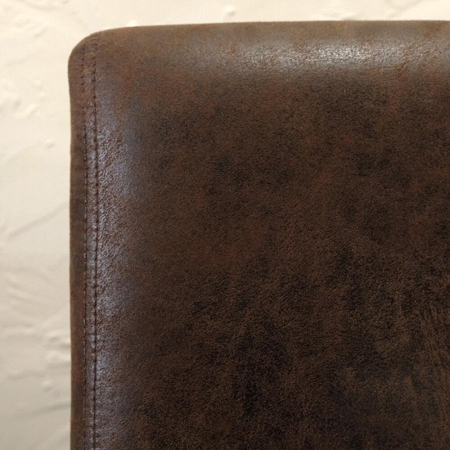 ヴィンテージ風 ダイニングチェア 2脚入り 2脚セット ダイニング 食卓椅子 イス 椅子 ダイニングチェアー チェアー レザー 合皮 西海岸 背もたれ付き 高級感 |  | 04