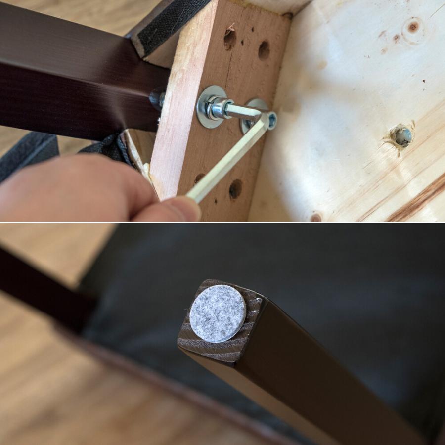 ヴィンテージ風 ダイニングチェア 2脚入り 2脚セット ダイニング 食卓椅子 イス 椅子 ダイニングチェアー チェアー レザー 合皮 西海岸 背もたれ付き 高級感 |  | 06