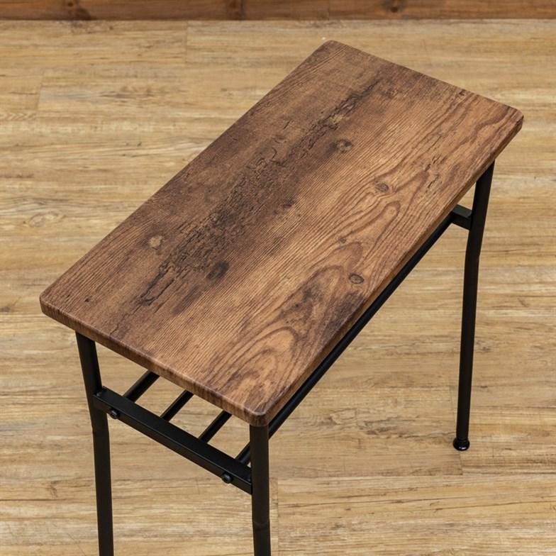 棚付サイドテーブル Chico サイドテーブル ナイトテーブル 幅48cm 棚付き ソファーサイドテーブル ベッドサイドテーブル キッチン リビング スチール |  | 05