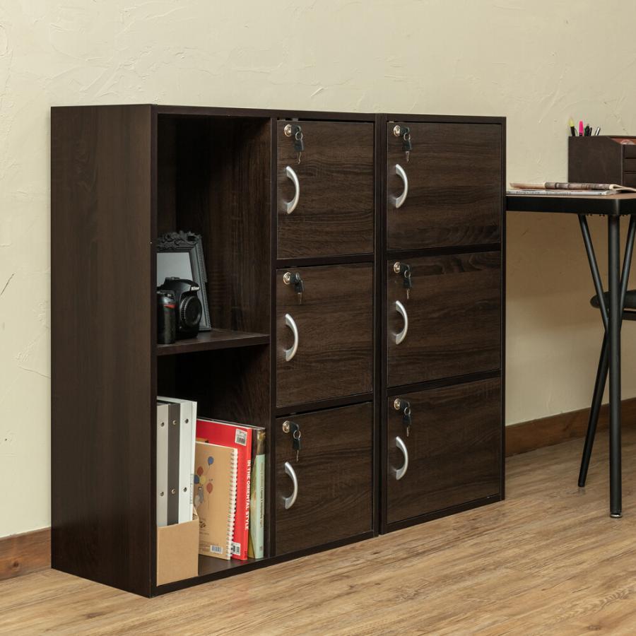 マルチラック扉付き 鍵付き 幅60cm 本棚 カラーボックス 扉付 ドア付き 収納ラック 収納ボックス 収納 ラック 棚 扉付きラック 収納棚 リビング キッチン |  | 01