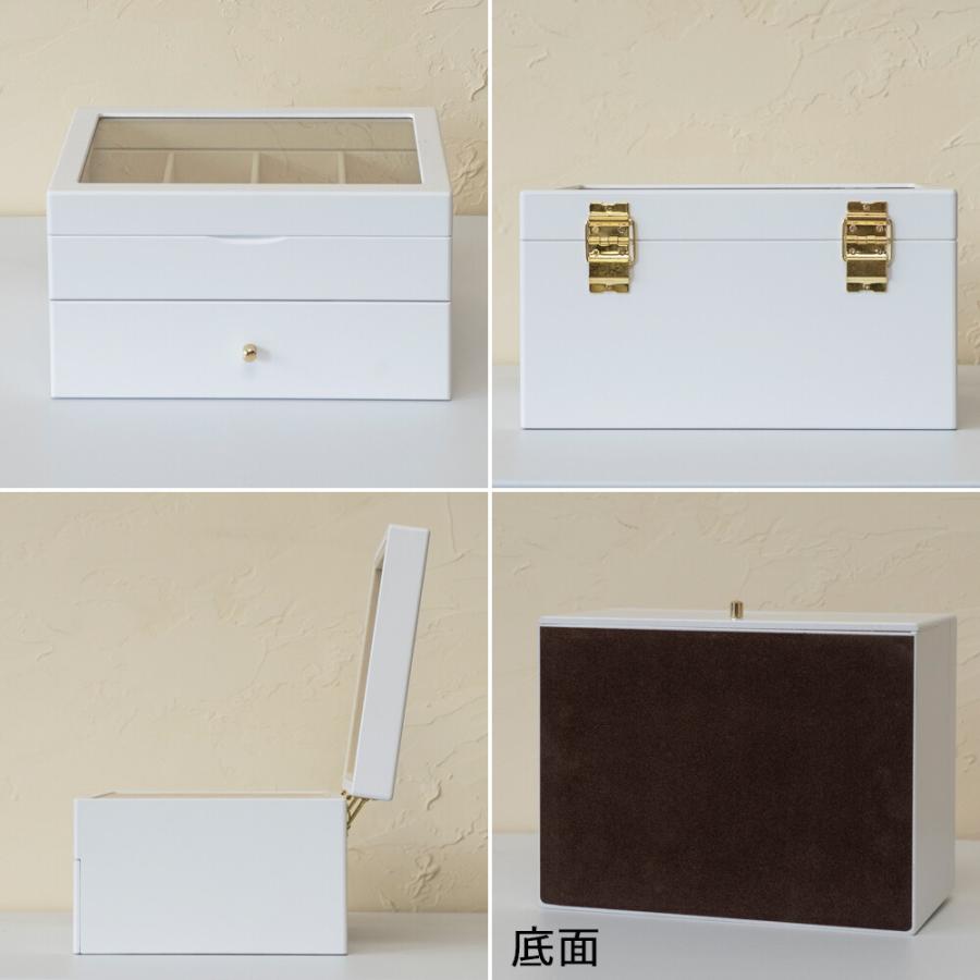 メガネ ウォッチケース オープン式 メガネコレクションケース 8本用 腕時計ケース コレクション ディスプレイ 時計ボックス 収納ケース コレクションボックス |  | 05