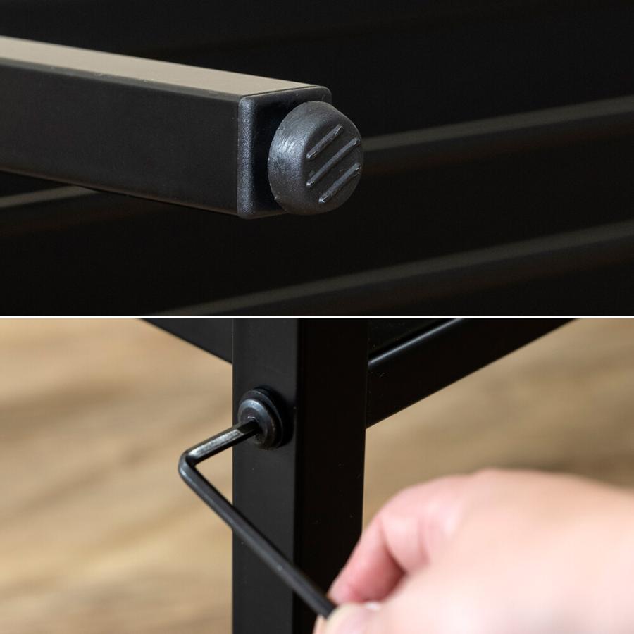 棚付センターテーブル Freyia 90×45cm ローテーブル センターテーブル 座卓 リビングテーブル 木製 スチール ロータイプ作業台 男前インテリア 収納 |  | 08