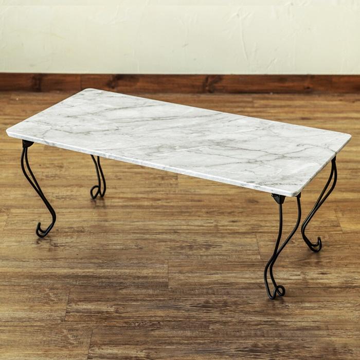 センターテーブル モダン 折脚テーブル 角型 ローテーブル 座卓 リビングテーブル 折りたたみ コンパクト 折り畳みテーブル ロータイプ  作業台 おしゃれ 北欧 |  | 09