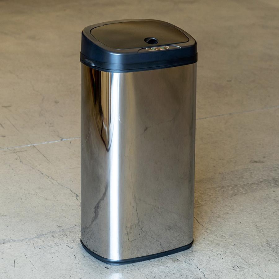 センサー自動開閉式ダストボックス 68L ステンレス ゴミ箱 くず入れ ふた付き キッチン リビング スリム シンプル 高級感 センサー搭載 ダイニング 洗面所 |  | 04