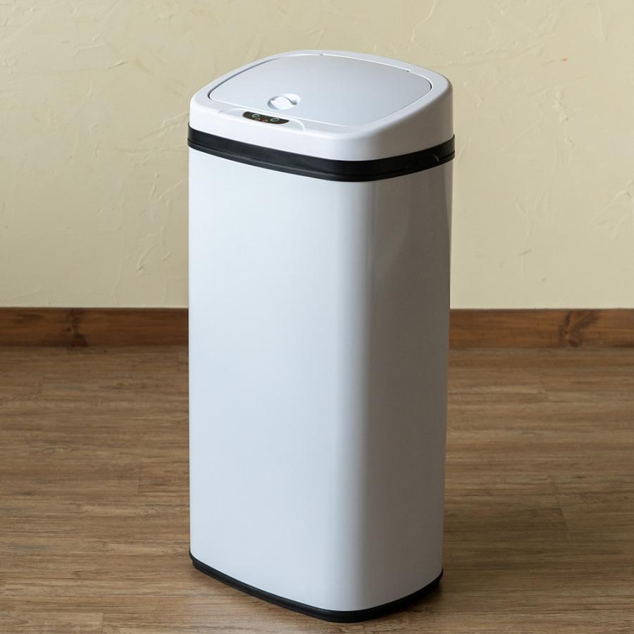 センサー自動開閉式ダストボックス 68L ステンレス ゴミ箱 くず入れ ふた付き キッチン リビング スリム シンプル 高級感 センサー搭載 ダイニング 洗面所 |  | 05