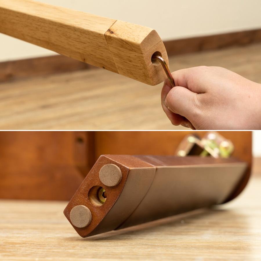 継脚付ウッディーテーブル 60cm ローテーブル 継ぎ脚 高さ調整 センターテーブル 座卓 リビングテーブル 木製 折りたたみ 折り畳みテーブル ロータイプ 完成品 |  | 05