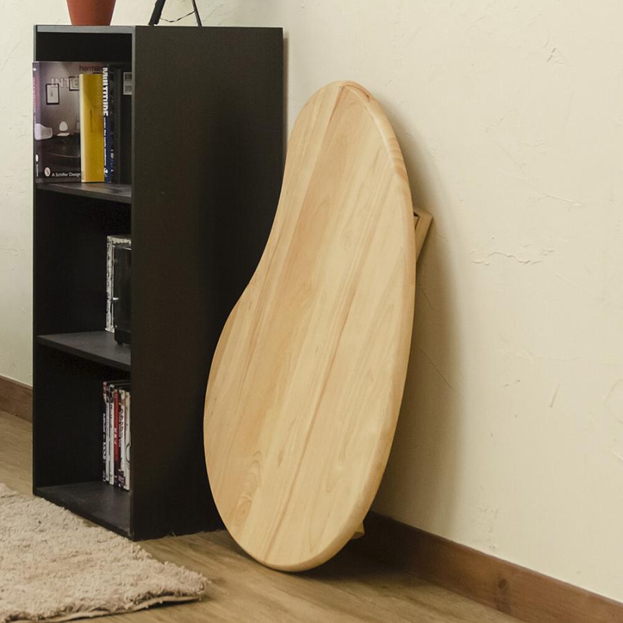 天然木ビーンズテーブル ローテーブル センターテーブル ちゃぶ台 座卓 リビングテーブル 木製 折りたたみ 折り畳みテーブル ロータイプ フォールディング |  | 07