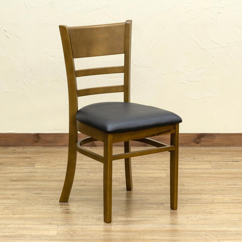 アウトレット 訳あり ダイニングチェア（2脚入り） アームレスチェア リビングチェア PVCレザー ブラック ブラウン ホワイト 背もたれ付き 高級感 2脚セット |  | 03