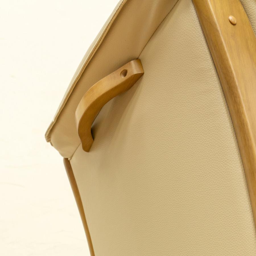 キャスター付ダイニングチェア 回転式 アームチェア 回る PVCレザー 合皮 合成皮革 移動式 敬老の日 天然木  ダイニングチェアー 椅子 イス 木製イス 高級感 |  | 06