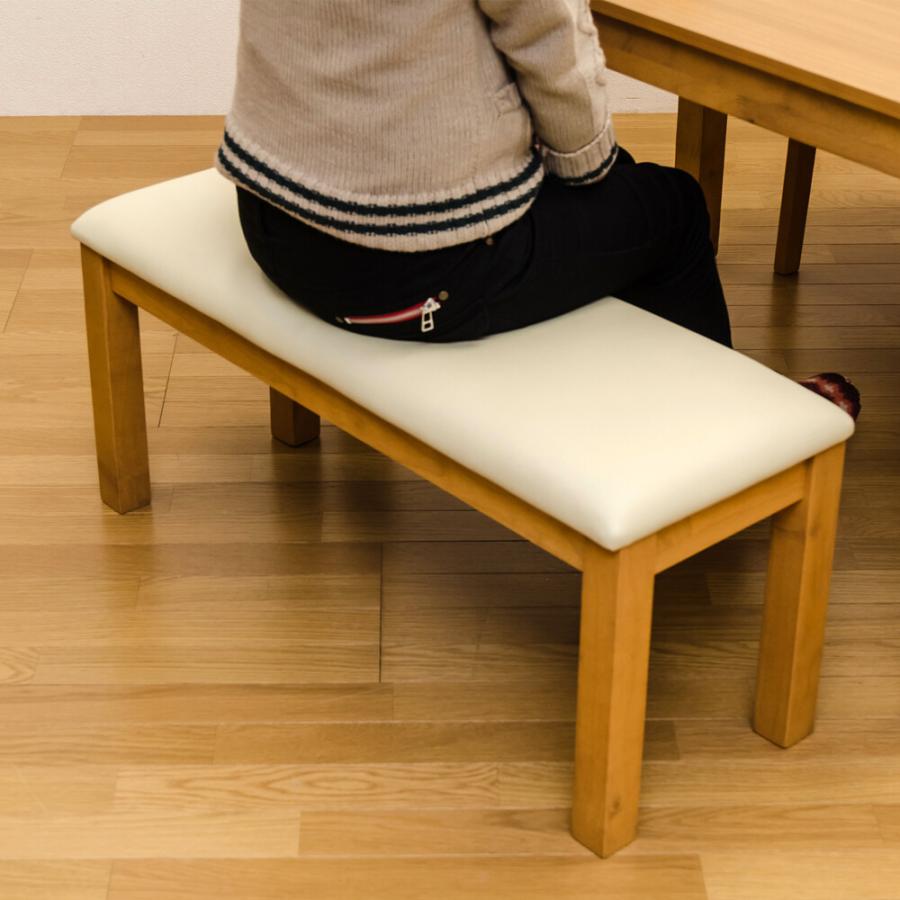 ダイニングベンチ ベンチ イス いす ダイニングベンチ 木製 北欧風ベンチ ダイニングベンチ イス 椅子 スツール PVC 北欧風 背もたれ無し スツール |  | 06