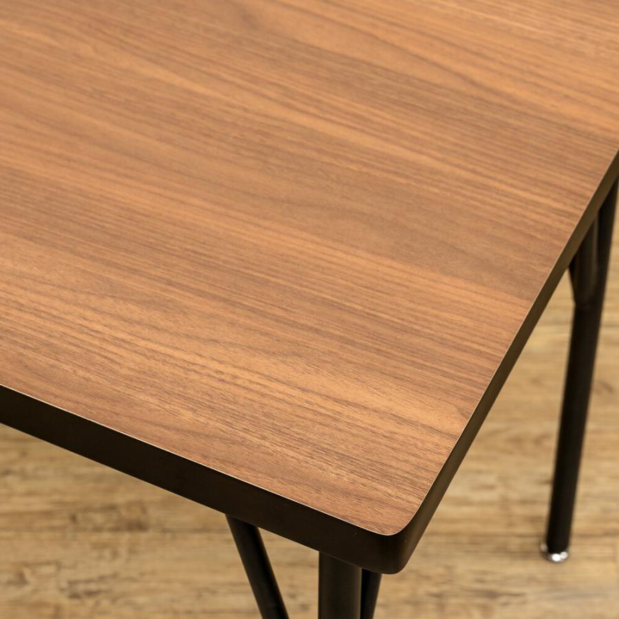 ダイニングテーブル単品 80×60 2人掛け 長方形 食卓テーブル 食卓机 リビングテーブル ひとり暮らし スチール脚 2人用 2P ガタツキ防止 アジャスター付き |  | 02