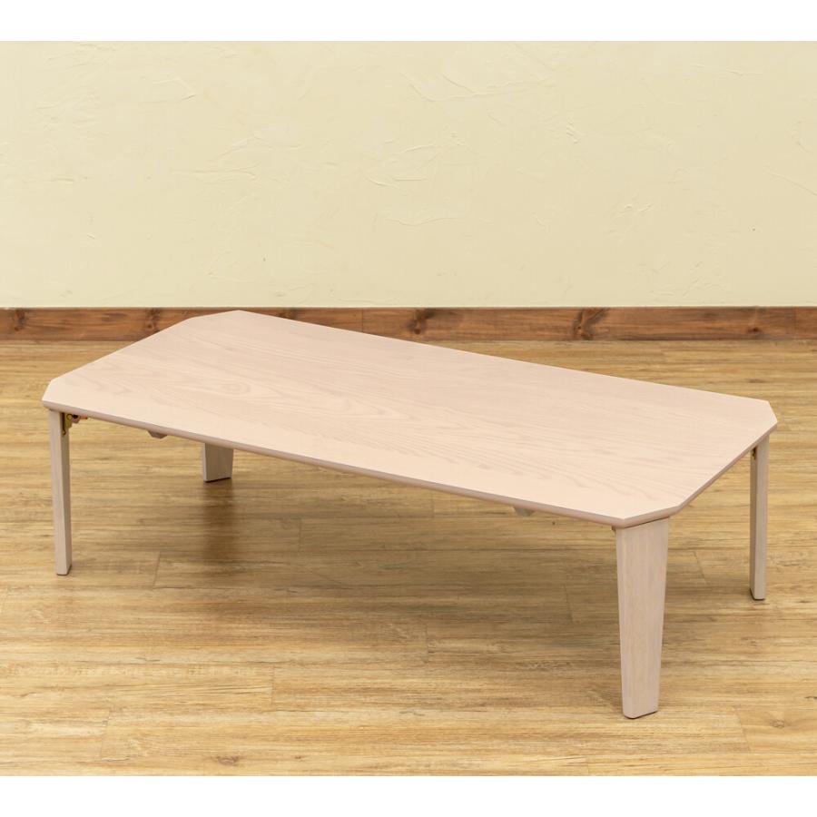 折畳みテーブル センターテーブル 折りたたみテーブル ローテーブル 座卓 長方形 木製 ナチュラル ウォールナット ホワイトウォッシュ Rosslea 115 |  | 03