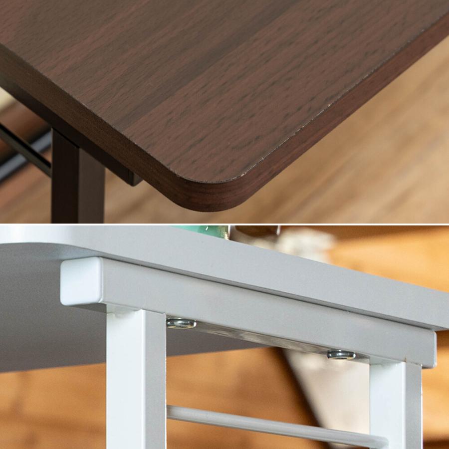 卓上ラック 机上ラック プリンター台 デスクラック 60×30 モニター上 机上棚 収納拡張 すき間収納 上置 机上台 ウォールナット ホワイト ラック ミニラック |  | 05