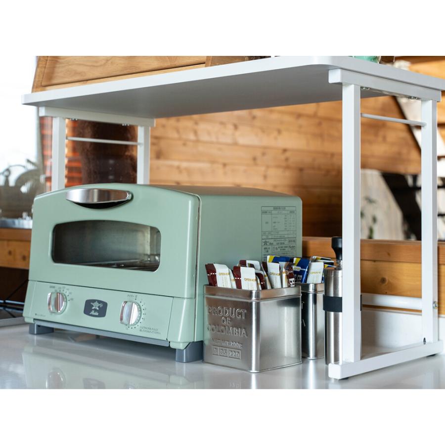 卓上ラック 机上ラック プリンター台 デスクラック 60×30 モニター上 机上棚 収納拡張 すき間収納 上置 机上台 ウォールナット ホワイト ラック ミニラック |  | 06