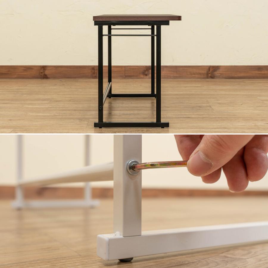 卓上ラック 机上ラック プリンター台 デスクラック 60×30 モニター上 机上棚 収納拡張 すき間収納 上置 机上台 ウォールナット ホワイト ラック ミニラック |  | 08