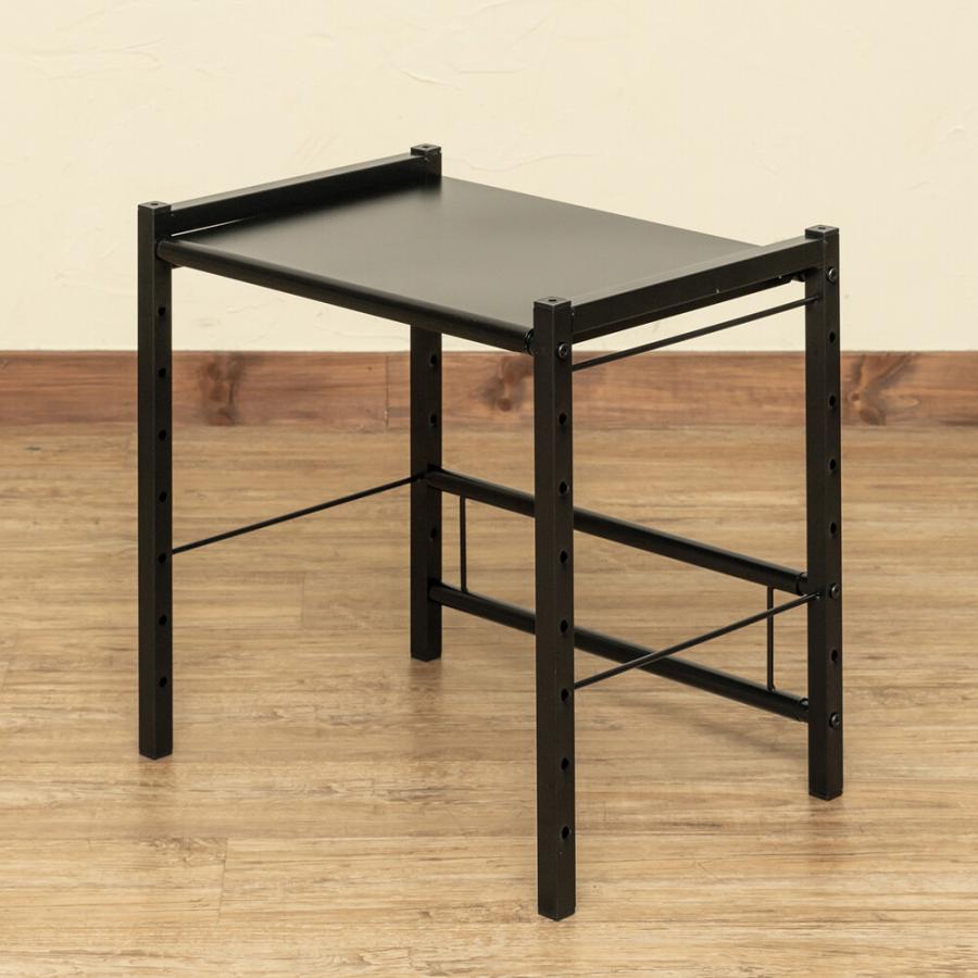 伸縮式マルチラック 卓上ラック 机上ラック プリンター台 デスクラック モニター上 机上棚 収納拡張 すき間収納 上置 机上台 ブラック ホワイト ラック |  | 01