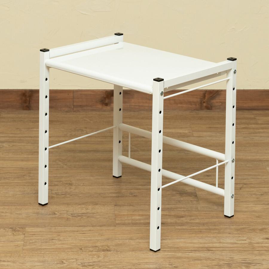 伸縮式マルチラック 卓上ラック 机上ラック プリンター台 デスクラック モニター上 机上棚 収納拡張 すき間収納 上置 机上台 ブラック ホワイト ラック |  | 02