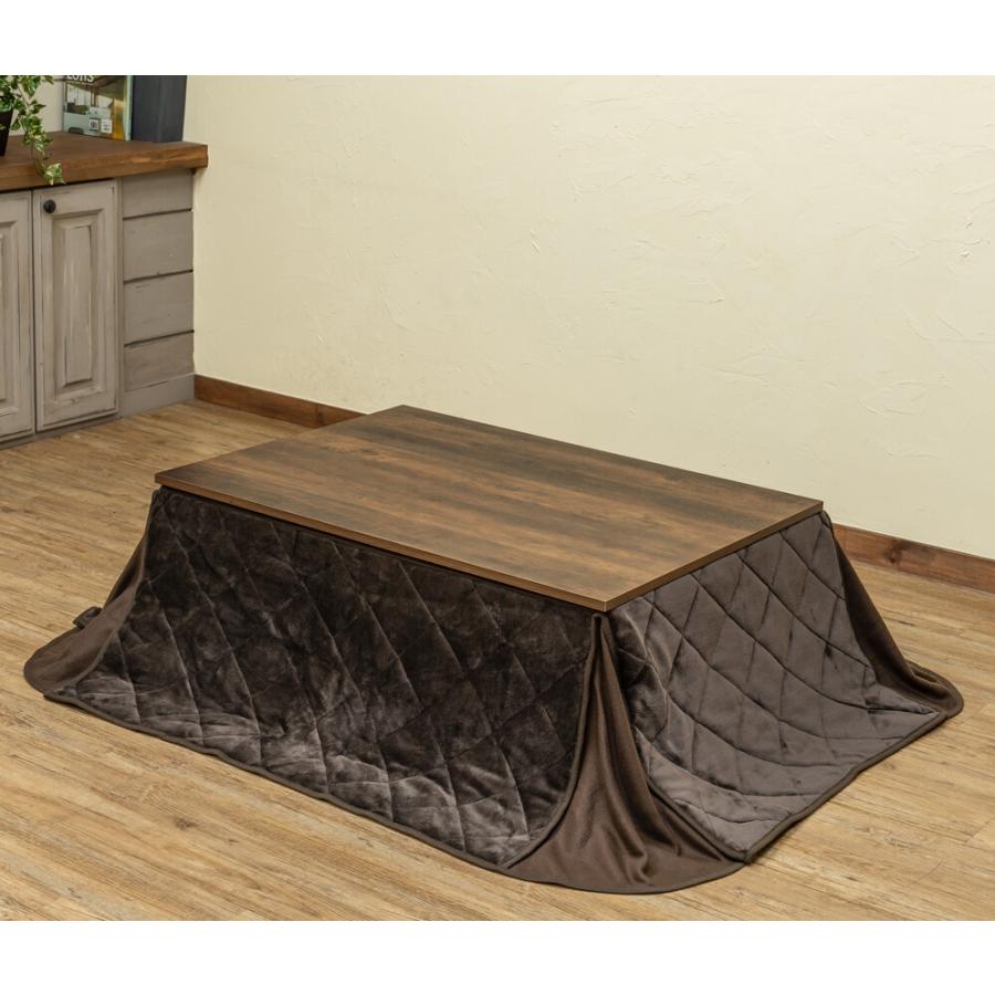 こたつ 掛け布団セット こたつセット 長方形 省スペース 約105x75cm こたつ布団 コタツ 炬燵 こたつ掛け布団 コンパクト おしゃれ 木目調 |  | 08