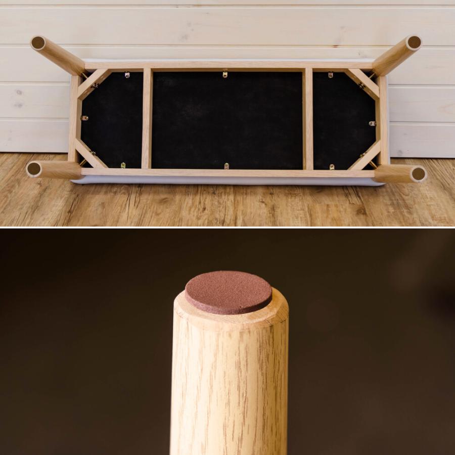 ダイニングベンチ 幅86木製 2人用 二人掛け いす イス チェア 背もたれ無し ベンチシート 食卓 ベンチチェアー スツールベンチ デザイン ナチュラル 2人掛け |  | 06