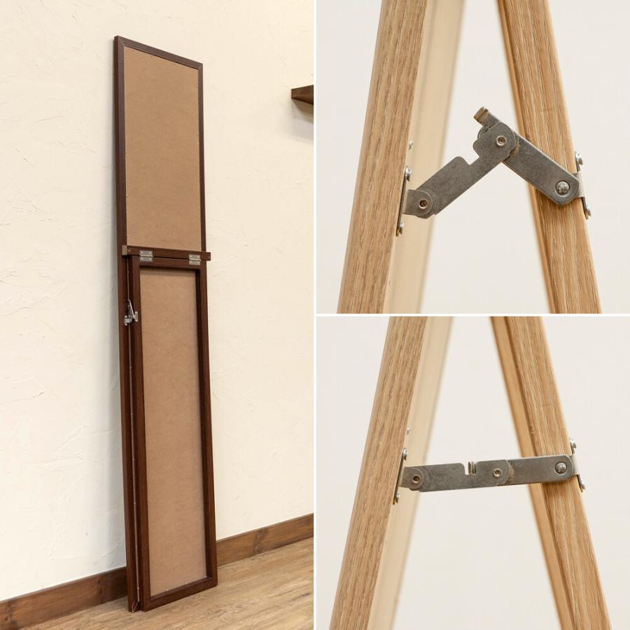 シンプルスタンドミラー35cm幅 スタンドミラー W35 ミラー 鏡 全身鏡 姿見 高級感 スリム オフィス 玄関 リビング 着付け 着替え ダンス練習 |  | 06