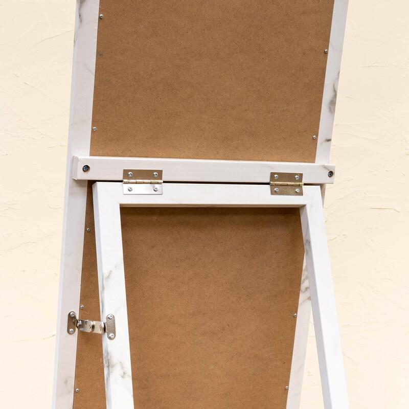 シンプルスタンドミラー35cm幅 スタンドミラー W35 ミラー 鏡 全身鏡 姿見 高級感 スリム オフィス 玄関 リビング 着付け 着替え ダンス練習 |  | 07