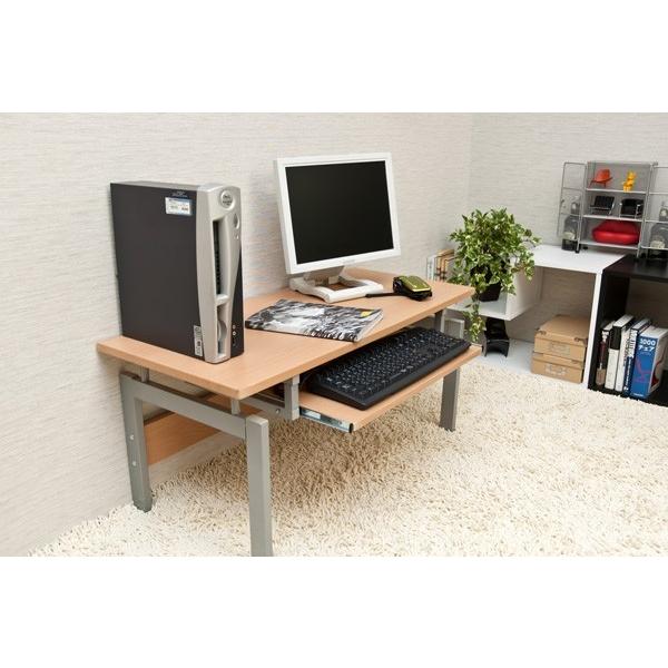 パソコンデスク ロータイプローデスク PCデスク パソコンラック 机 つくえ フロアデスク スチール 作業机 ワークデスク スライドテーブル センターテーブル |  | 10