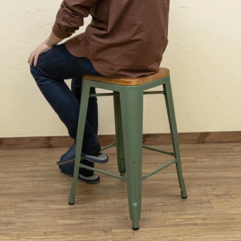 Mercuryヴィンテージバースツール1脚 おしゃれ 木製 天然木 アンティーク 木目 キッチン ハイチェア バーチェア カウンター イス デスクチェア スタッキング |  | 09