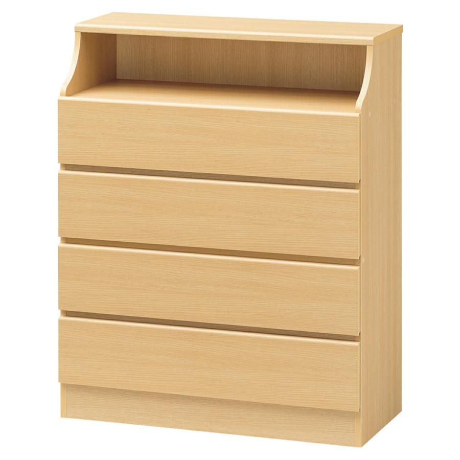 チェスト4段 幅90cm 小物収納 衣装収納 引き出し 収納付き 大容量 木製 チェスカ タンス リビング収納 キッチン収納 飾り棚 収納棚 | 