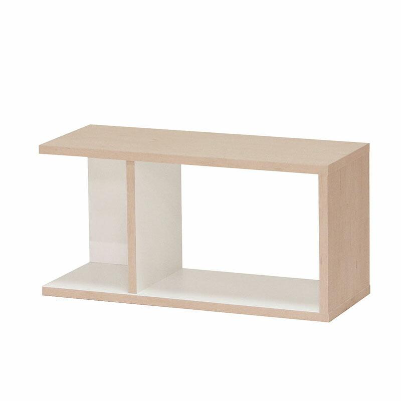 コの字ラック オープンラック ディスプレイラック オープンシェルフ 本棚 書棚 収納 コビナス マガジンラック A4ファイル 棚 木製 |  | 07