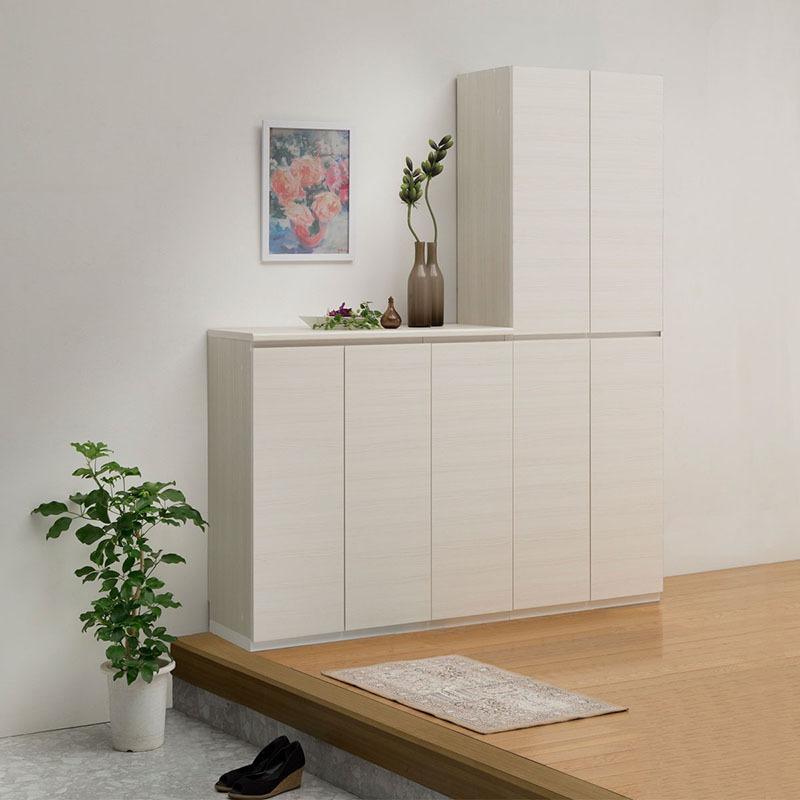 シューズボックス 幅90cm シューズラック 下駄箱 靴箱 スリム 省スペース 玄関収納 ポルターレエントランス 収納家具 シューズラック |  | 02