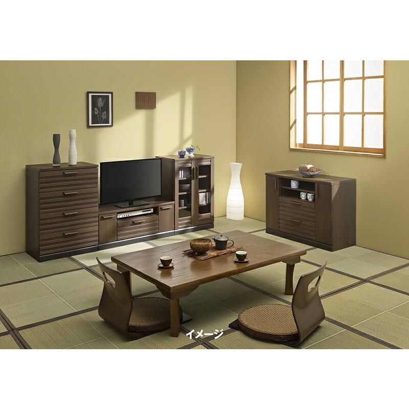 ミドルボード テレビ台 テレビボード 32インチ 32型 引き出し 収納付き 和暮 木製 TVボード 収納棚 リビングボード リビング収納 TV台 |  | 04