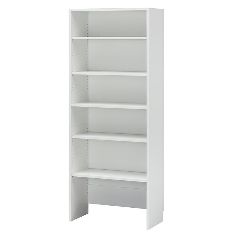 壁面収納 フリーラック オープンラック 幅80cm ディスプレイラック オープンシェルフ ポルターレクローク 収納棚 クローゼット リビング収納 | 